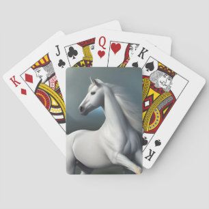 Jeu De Cartes Cartes de jeu du cheval blanc
