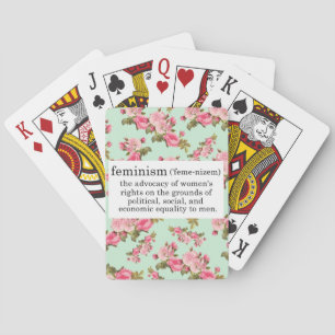 Jeu De Cartes Cartes de jeu du féminisme