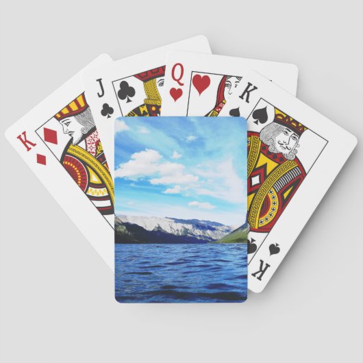 Jeu De Cartes Cartes de jeu du paysage de Banff (dos)