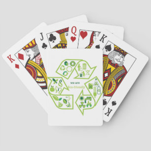 Jeu De Cartes Cartes de jeu écologiques écologiques