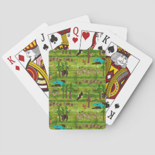 Jeu De Cartes Cartes de jeu en bois d'insigne