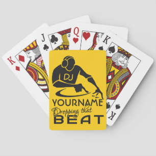 Jeu De Cartes Cartes de jeu faites sur commande du DJ