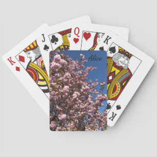 Jeu De Cartes Cartes de jeu florales personnalisées