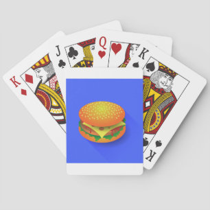 Jeu De Cartes Cartes de jeu fraîches d'hamburger
