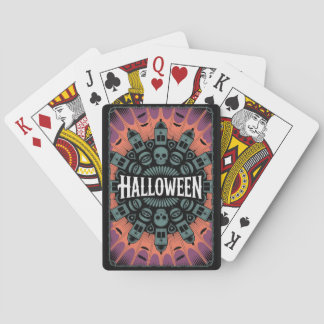 Jeu De Cartes Cartes de jeu Halloween 01