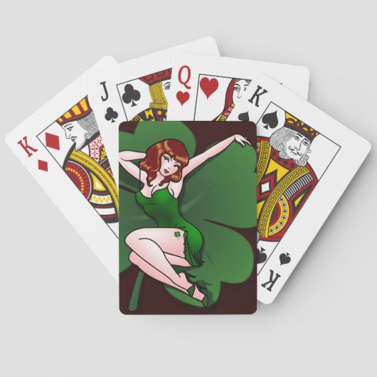 Jeu De Cartes Cartes de jeu Lucky Luck St Patrick's Cards (dos)