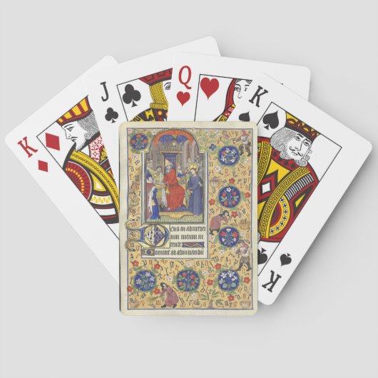 Jeu De Cartes Cartes de jeu médiévales de Pilate Heures (dos)
