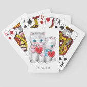 Jeu De Cartes Cartes de jeu nommées faites sur commande de (dos)