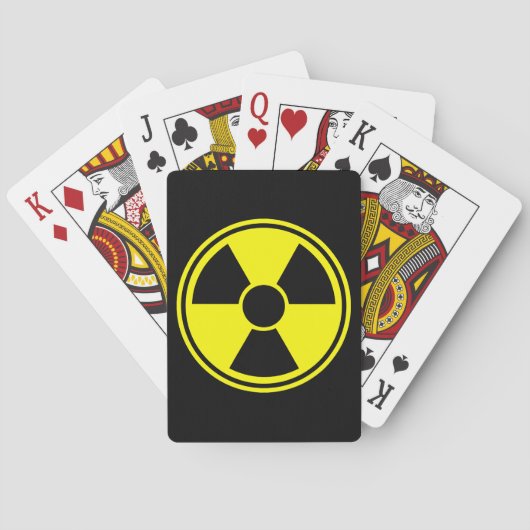 Jeu De Cartes Cartes de jeu nucléaires (dos)