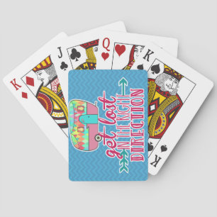 Jeu De Cartes Cartes de jeu orientées campantes