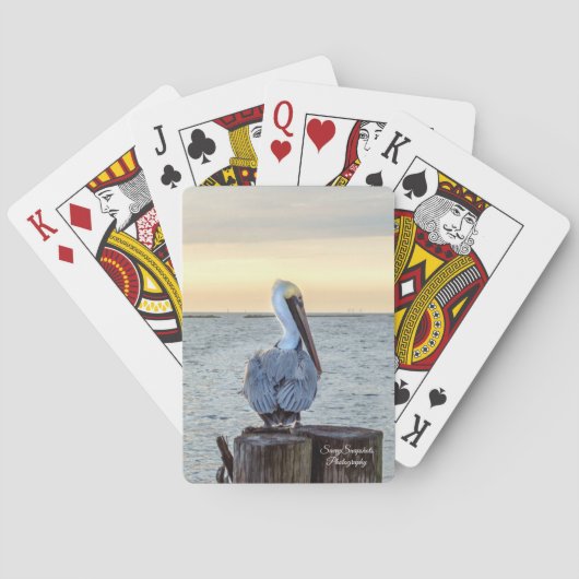 Jeu De Cartes Cartes de jeu pélicanes (dos)