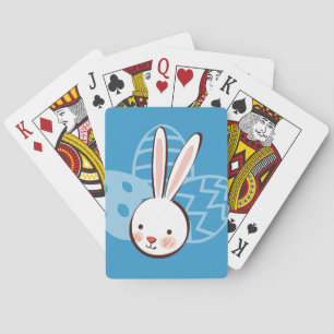 Jeu De Cartes Cartes de jeu personnalisées Bunny de Pâques