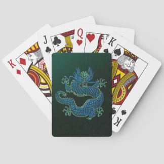Jeu De Cartes Cartes de jeu pour Vélo® de l'ornement Dragon chin
