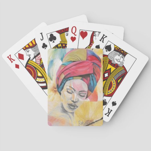 JEU DE CARTES CARTES DE JEU QUÉENIFICENT (dos)