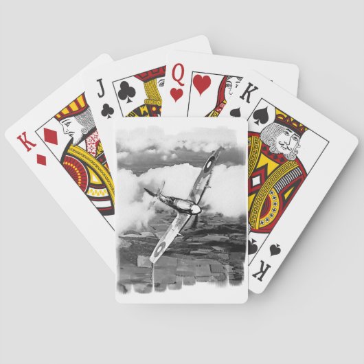 Jeu De Cartes Cartes de jeu Spitfire (dos)