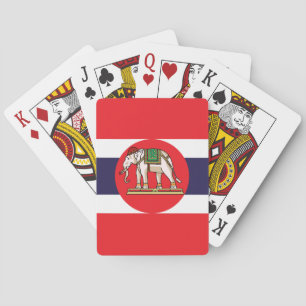 Jeu De Cartes Cartes de jeu thaïlandaises de drapeau