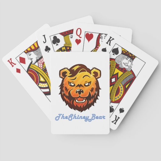 Jeu De Cartes Cartes de jeu traditionnelles avec logo TheShineyB (dos)