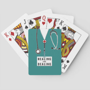 Jeu De Cartes Cartes de Jouage Médicale