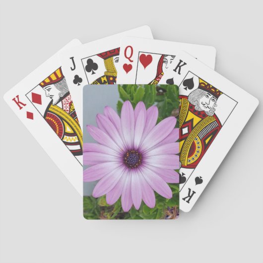 Jeu De Cartes Cartes de lecture à fleurs (dos)