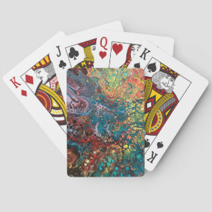 Jeu De Cartes Cartes de lecture Abstraites 