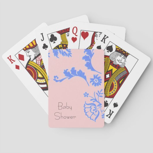Jeu De Cartes Cartes de lecture baby shower (dos)