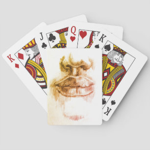 Jeu De Cartes Cartes de lecture classiques au crayon de lèvres