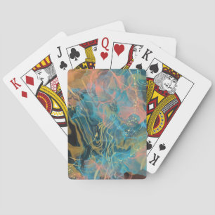 Jeu De Cartes Cartes de lecture classiques Conception abstraite