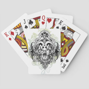 Jeu De Cartes Cartes de lecture conçues pour le crâne