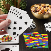 Jeu De Cartes Cartes de lecture couleur Abstraites (In Situ)