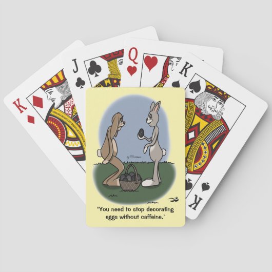 Jeu De Cartes Cartes de lecture de caféine (dos)