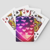 Jeu De Cartes Cartes de lecture de conception numérique de coeur (dos)