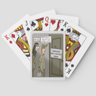 Jeu De Cartes Cartes de lecture de drogues des employés