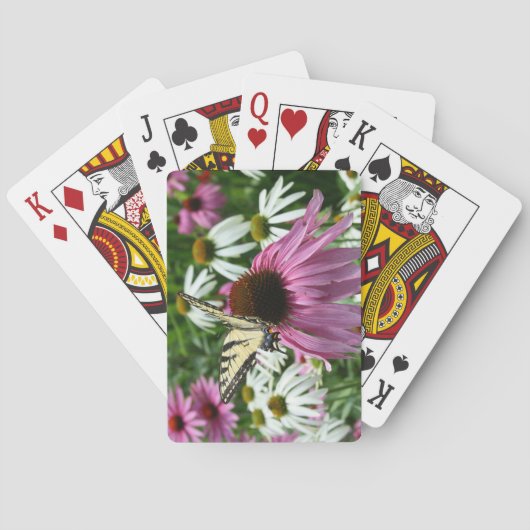 Jeu De Cartes Cartes de lecture de papillon à queue de tigre (dos)