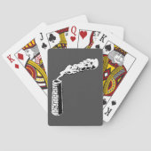 Jeu De Cartes Cartes de lecture de piles de fumée (dos)