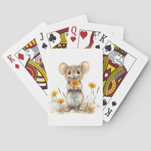 Jeu De Cartes Cartes de lecture de souris (dos)