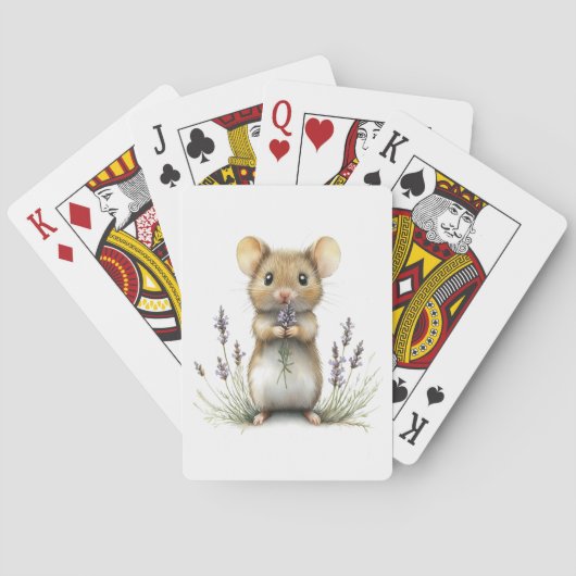 Jeu De Cartes Cartes de lecture de souris (dos)