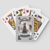 Jeu De Cartes Cartes de lecture de temps de déplacement (dos)