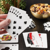 Jeu De Cartes Cartes De Lecture De Voiture Classique (In Situ)