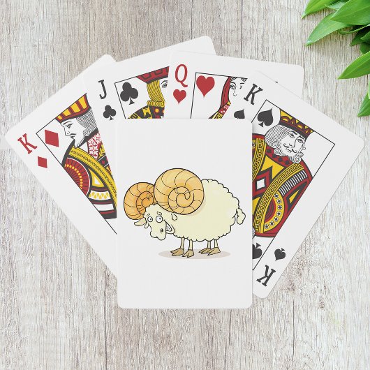Jeu De Cartes Cartes de lecture des moutons de bélier