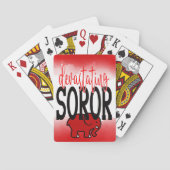 Jeu De Cartes Cartes de lecture DST inspirées de Soror dévastatr (dos)