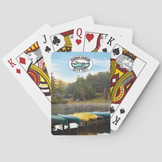 Jeu De Cartes Cartes de lecture en canoë-kayak RD (dos)