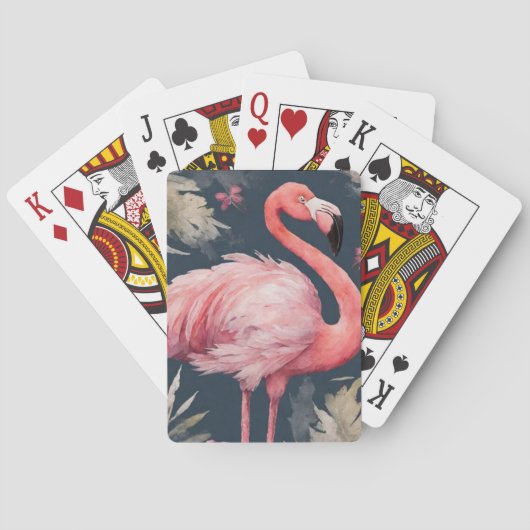 Jeu De Cartes Cartes de lecture Flamant rose (dos)
