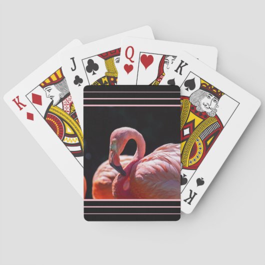 Jeu De Cartes Cartes de lecture Flamant rose (dos)