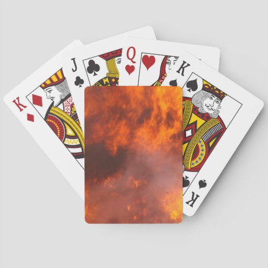 Jeu De Cartes Cartes de lecture Flaming (dos)
