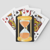 Jeu De Cartes Cartes de lecture Gold Hourglass Timer (dos)