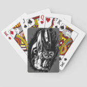 Jeu De Cartes Cartes de lecture graphique de voiture (dos)