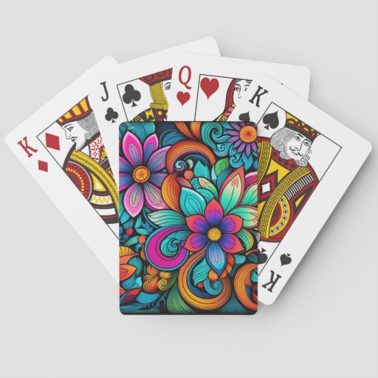 Jeu De Cartes Cartes de lecture inspirées par Retro (dos)