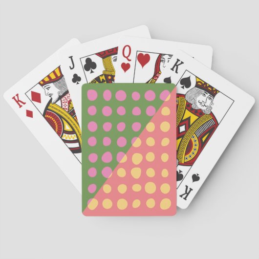 Jeu De Cartes Cartes de lecture Motif Abstrait (dos)