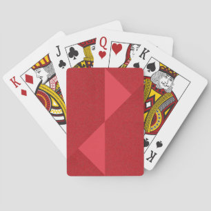 Jeu De Cartes Cartes de lecture personnalisées du Motif rouge gé