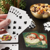 Jeu De Cartes Cartes de lecture Retro Père Noël (In Situ)